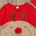 Baby Christmas Reindeer Costume Romper Set-Aristo Baby