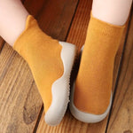 Baby Fruit Print Floor Socks Shoes – Non-Slip Soft Sole Walkers - Aristo Baby