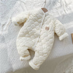 Baby Warm Thick Long Sleeve Romper for Autumn & Winter - Aristo Baby