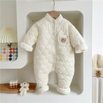 Baby Warm Thick Long Sleeve Romper for Autumn & Winter - Aristo Baby