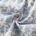 Floral Lace and Bow Romper