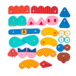 Colorful animal building blocks puzzle toy