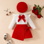 Girl Red 3 Piece Set