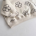 2-Piece Flower Printed Cotton Outfit | Autumn & Spring - Aristo Baby