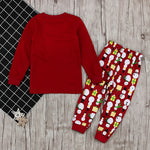 2 Pcs Kids Christmas Snowman Pajama Set-Aristo Baby