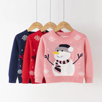 Kids Snowman Sweater - Aristo Baby