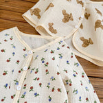 baby spring lightweight beige cardigan jacket