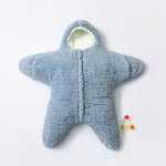 Baby Starfish Sleeping Bag | Warm Lamb Plush Cotton Sleep Sack-Aristo Baby