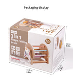 Wooden 3-in-1 Rolling Drum