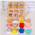 Wooden Animal Shape Sorting Toy – Early Education Puzzle