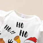 Baby Girl Newborn Christmas Santa Dress Set | Newborn Holiday Outfit-Aristo Baby