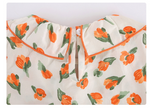 Orange Flower & Bear Dress - 2 Piece Style - Aristo Baby