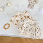 baby spring lightweight beige cardigan