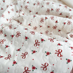 Korean Style Thick Velvet Bunny Ear Detailed Romper - Aristo Baby