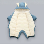 baby Thickened Velvet-Lined Snowsuit