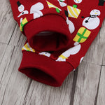 2 Pcs Kids Christmas Snowman Pajama Set-Aristo Baby