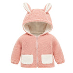 Polar Fleece Animal Jacket – Hooded Zipper Coat-Aristo Baby
