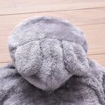 Winter Bunny Snowsuit | Hooded Warm Fleece Romper-Aristo Baby