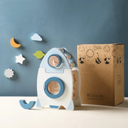 Wooden Rocket 5-in-1 Toy Set