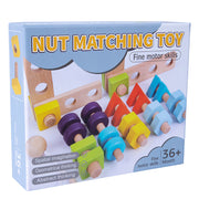 Montessori Wooden Screw & Bolt Set