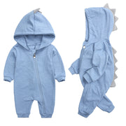 Dinosaur Hooded Cotton Jumpsuit