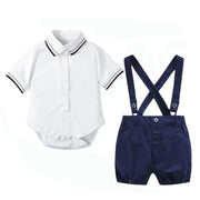 3-Piece Boy Romper Set