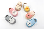 Animal Print Socks Shoes – Non-Slip Soft Sole Indoor Shoes - Aristo Baby 