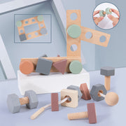 Montessori Wooden Screw & Bolt Set