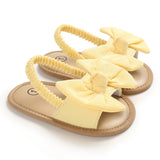 Baby Girl Bow Knot Sandals – Non-Slip First Walkers