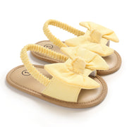 Baby Girl Bow Knot Sandals – Non-Slip First Walkers