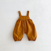 Baby Girl Embrodiered Overall & Floral Top | Mix & Match-Aristo Baby