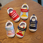  Baby Canvas Shoes – Soft Non-Slip First Walkers-Aristo Baby