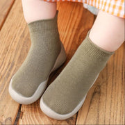 Baby Fruit Print Floor Socks Shoes – Non-Slip Soft Sole Walkers - Aristo Baby 