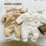 Baby Warm Long Sleeve Romper for Autumn & Winter - Aristo Baby
