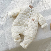Baby Warm Thick Long Sleeve Romper for Autumn & Winter - Aristo Baby