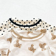 Bear and Dots Korean Style Romper