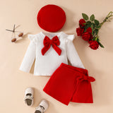Girl Red 3 Piece Set