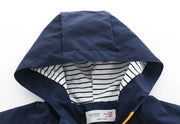 Hooded Windbreaker Jacket – Coat for Boys
