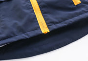 Hooded Windbreaker Jacket – Coat for Boys