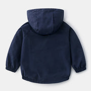 Hooded Windbreaker Jacket – Coat for Boys