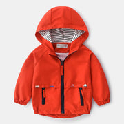 Hooded Windbreaker Jacket – Coat for Boys