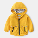 Hooded Windbreaker Jacket – Coat for Boys