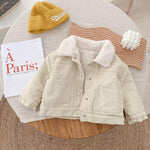 Korean style thick kids jacket coat