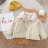 Korean style thick kids jacket coat