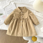 Lightweight bow detailed autumn jacket for girls