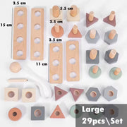 Montessori Wooden Screw & Bolt Set