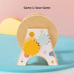 Wooden 3-in-1 Rolling Drum