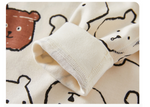 Newborn Bear Printed Jumpsuit – Pure Cotton - Aristo Baby 