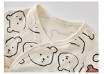 Newborn Bear Printed Jumpsuit – Pure Cotton - Aristo Baby 