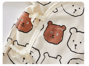 Newborn Bear Printed Jumpsuit – Pure Cotton - Aristo Baby 